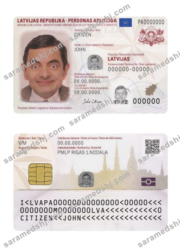 Latvia ID card, 2019 - present